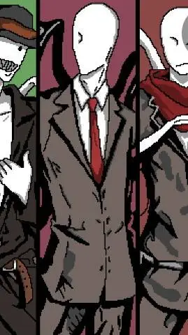 ai character: slender brotherscy background