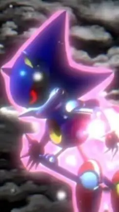 ai character: metal sonic  background