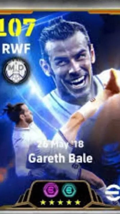 ai character: Gareth bale  background