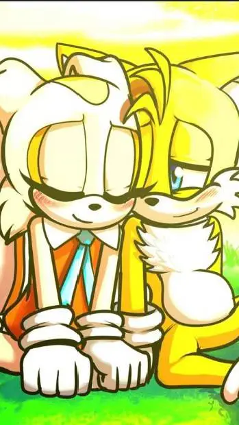 ai character: tails x cream  background