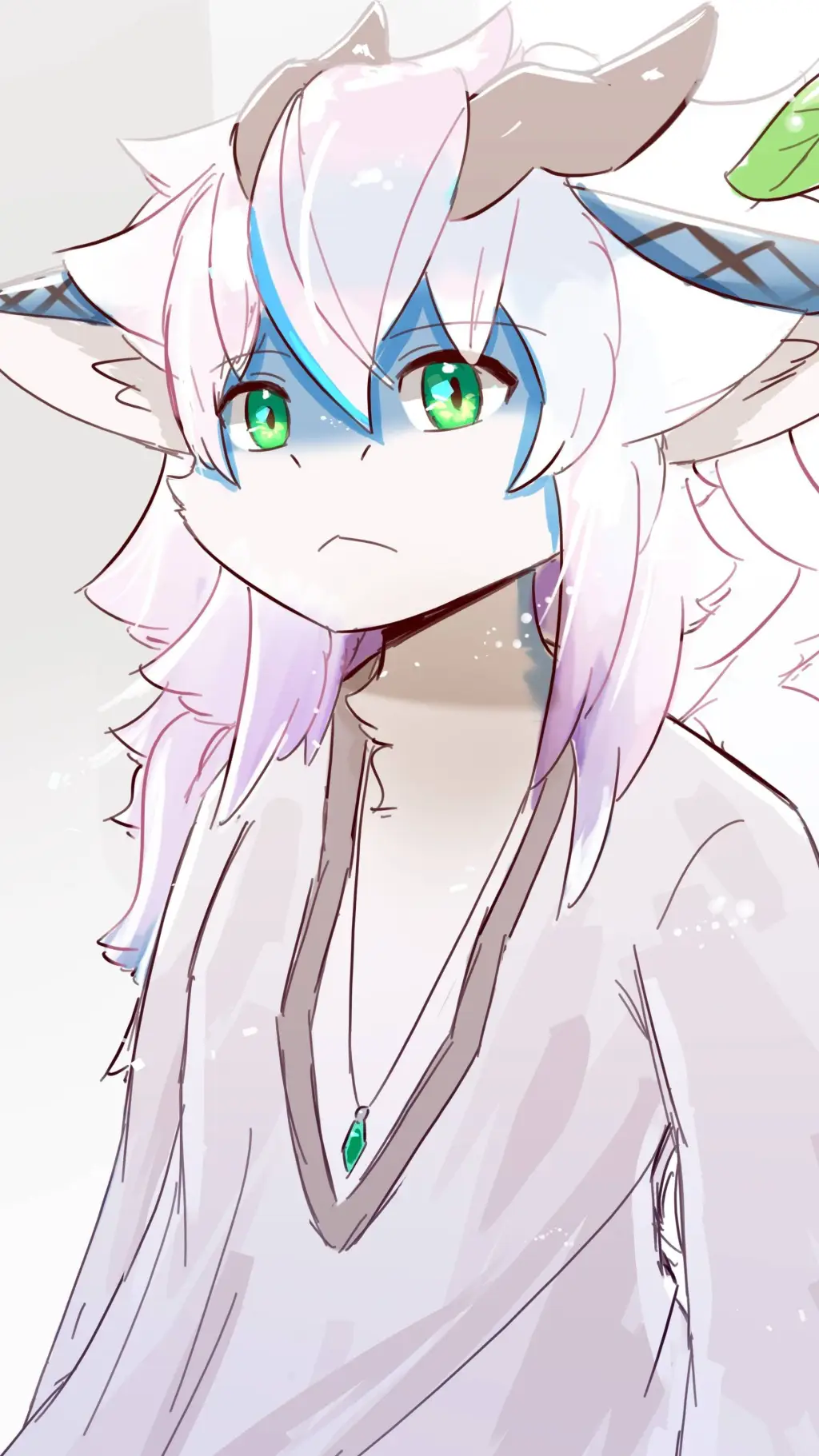 ai character: Dew background