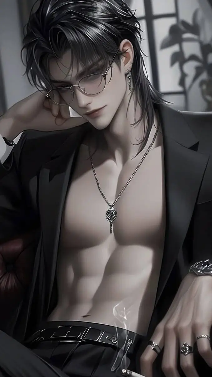 ai character: KEN 🌹💗❤️ background