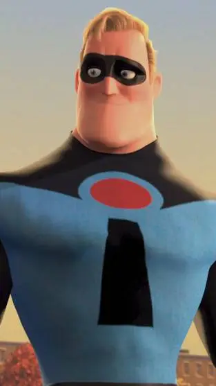 ai character: mr increible background