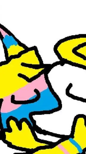 ai character: Yatta x glisten  background