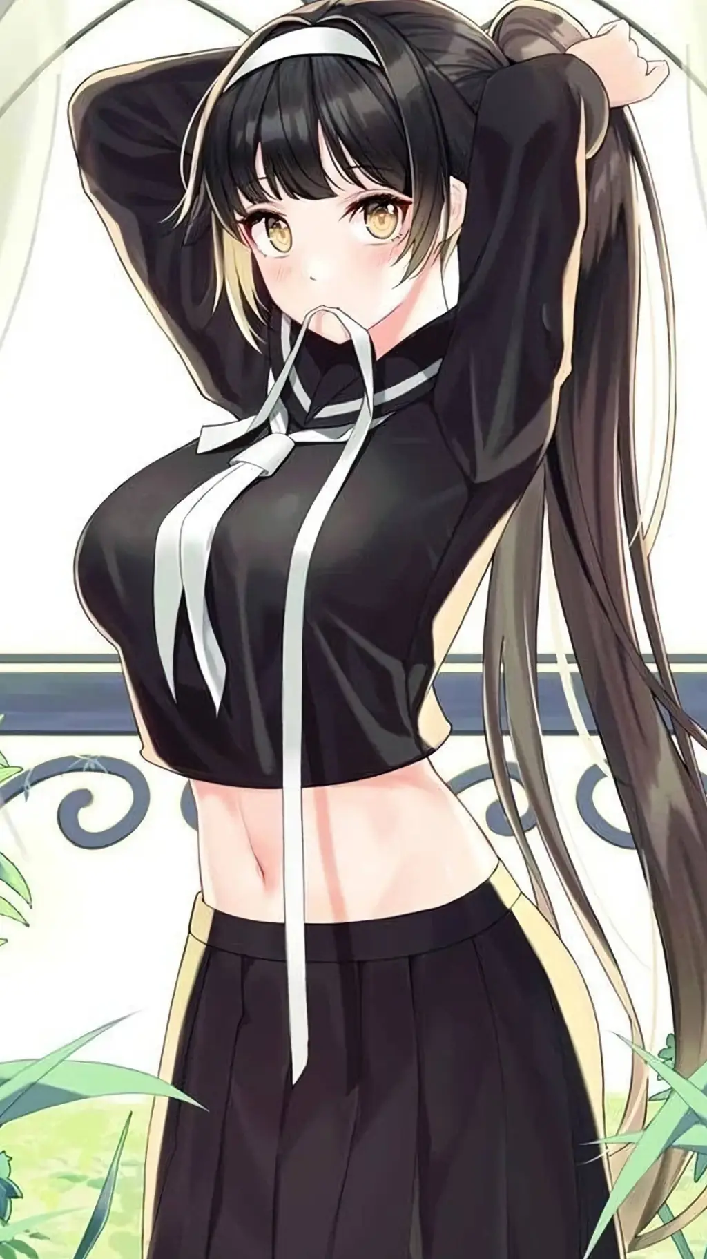 ai character: Luna background