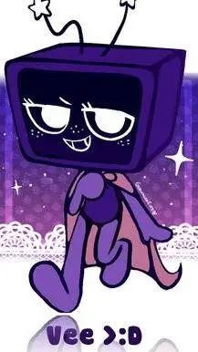 ai character: Vee background