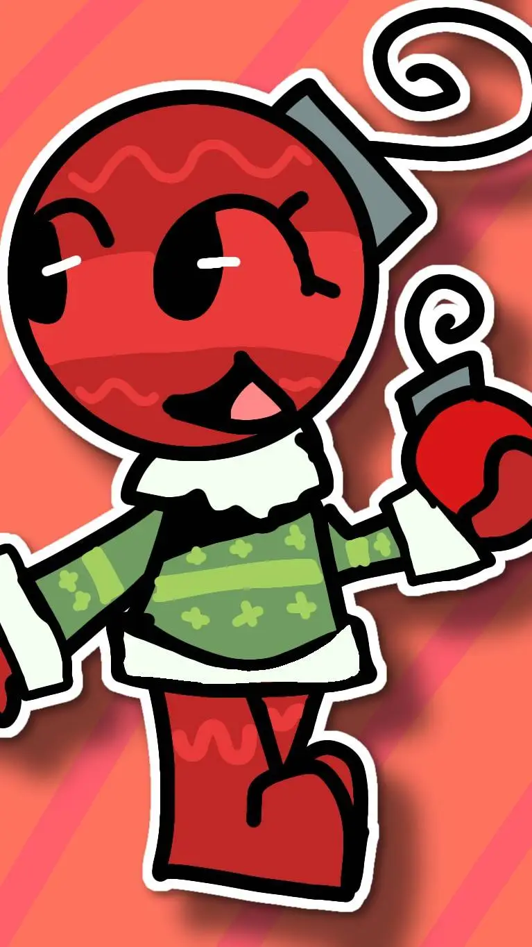 ai character: DandysNavideño background