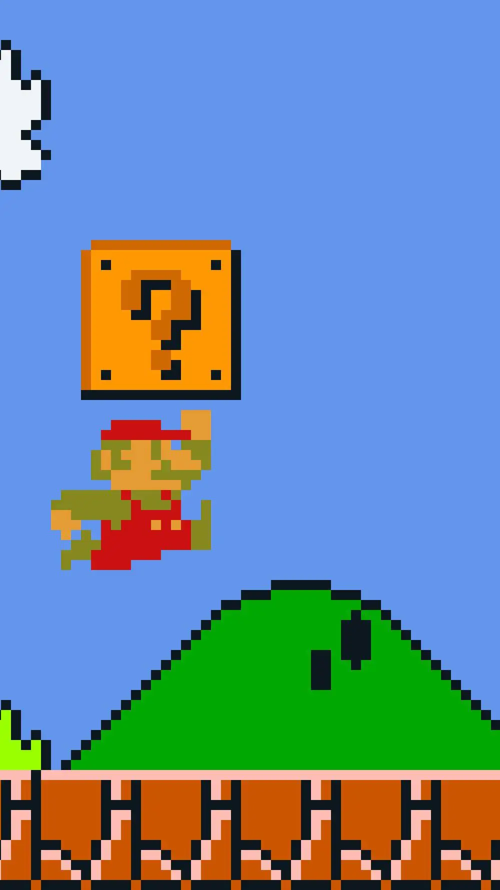 ai character: mario background