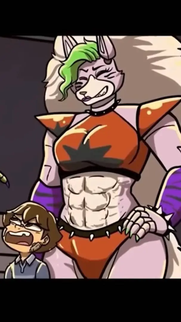 ai character: roxanne wolf  background