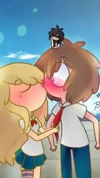 ai character: vhs fredy x chica background