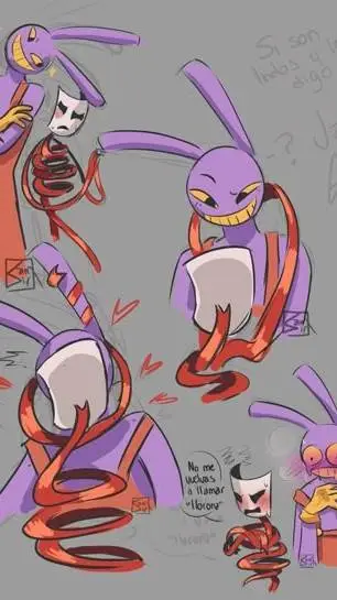 ai character: gangle x jax background