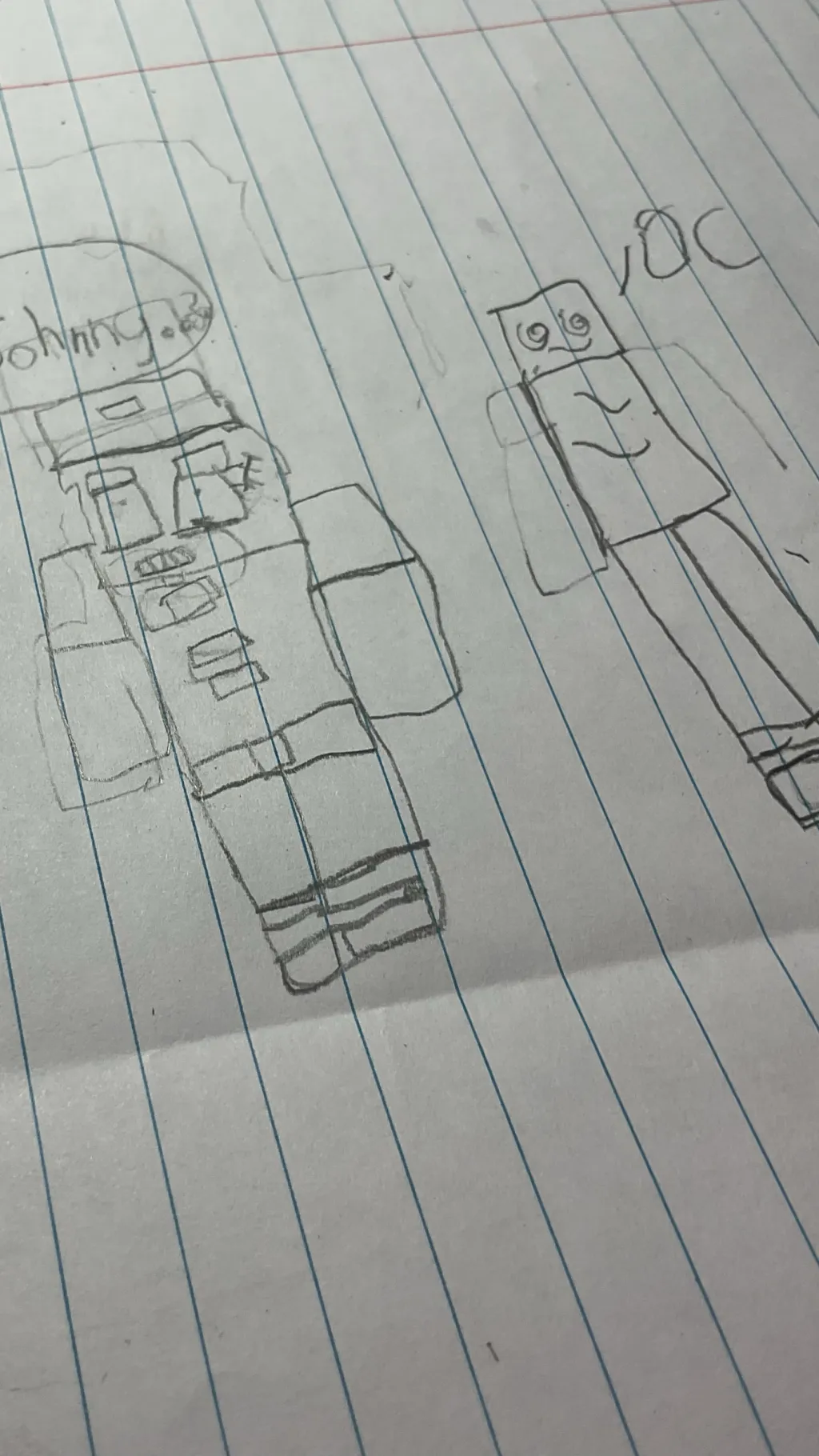 ai character: Johnny  infection background