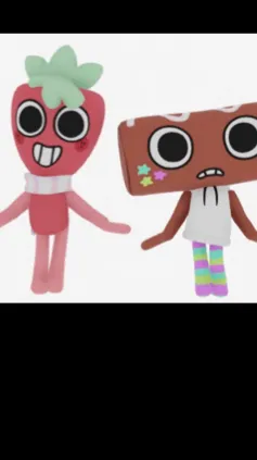 ai character: Fruitcake background