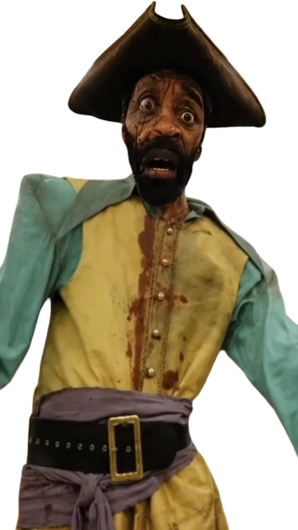 ai character: Captain Clark background