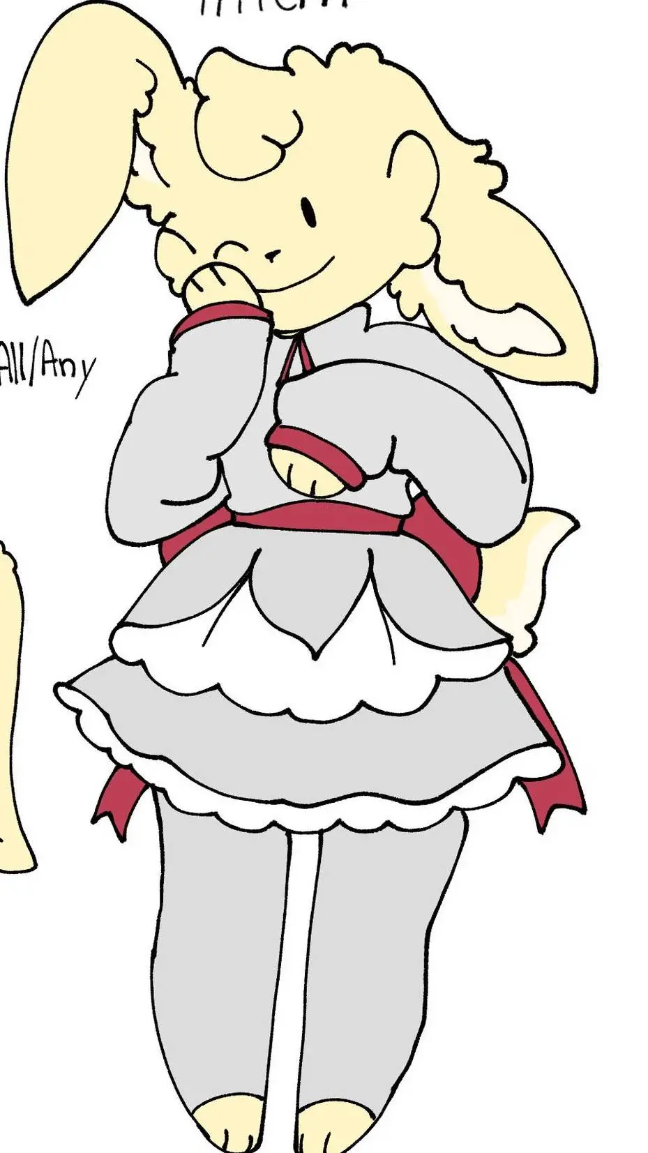 ai character: crossdress intern background