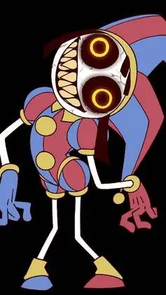 ai character: possessed Pomni  background