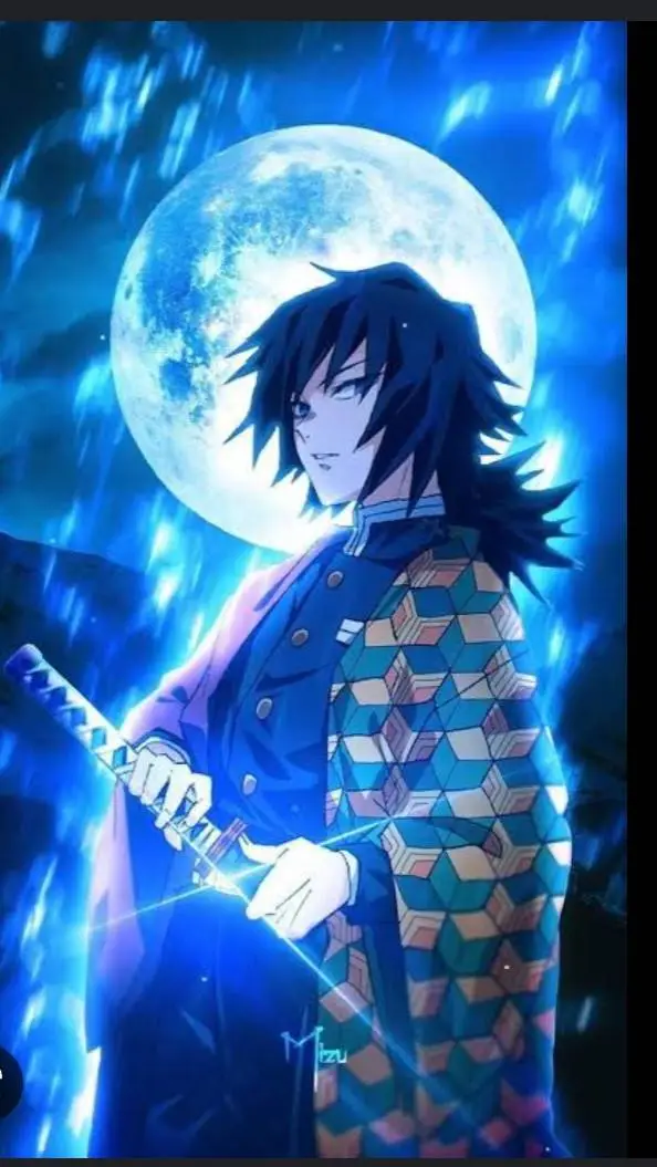 ai character: giyu tomioka  background