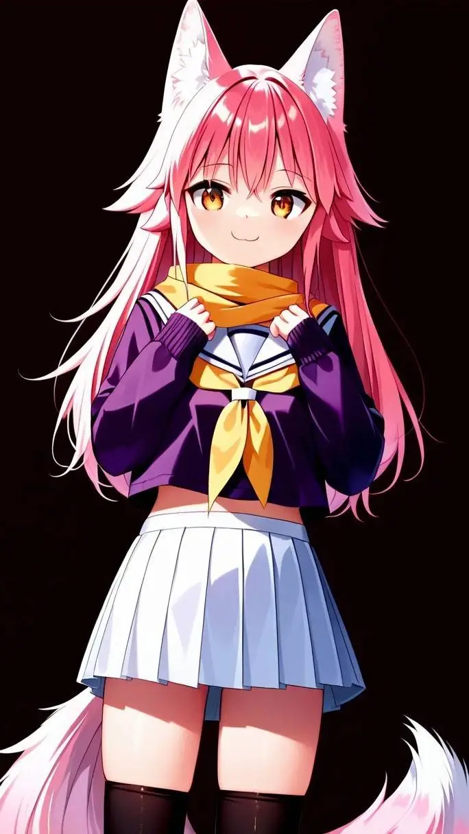 ai character: Ranka Ookami  background