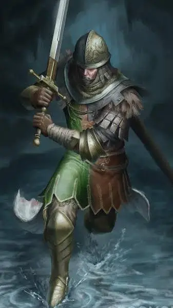 ai character: soldado background