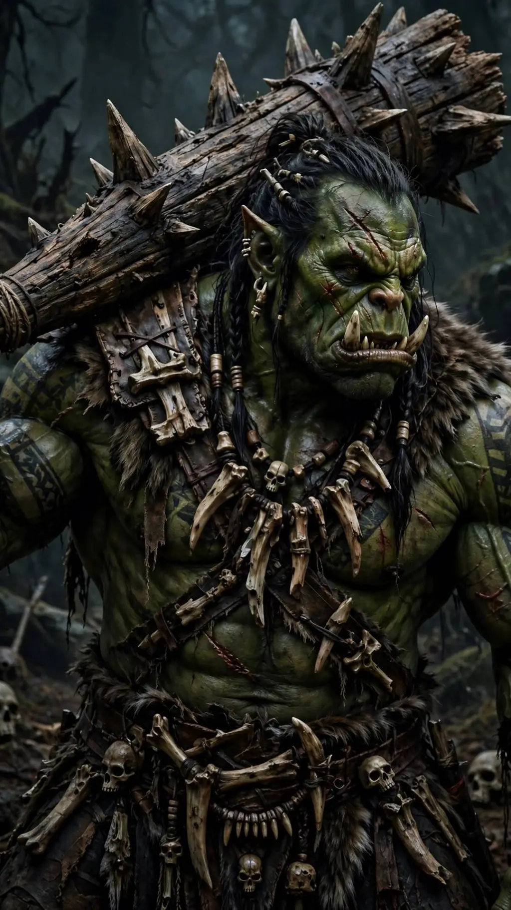 ai character: orc-enormathur background