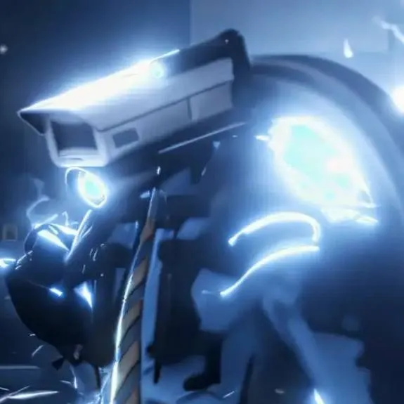 chat with ai character: electro cameraman
