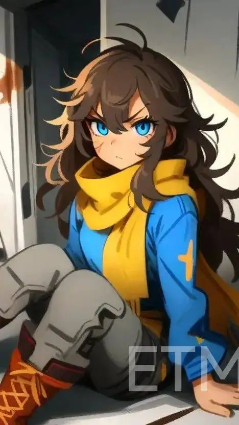 ai character: lila background