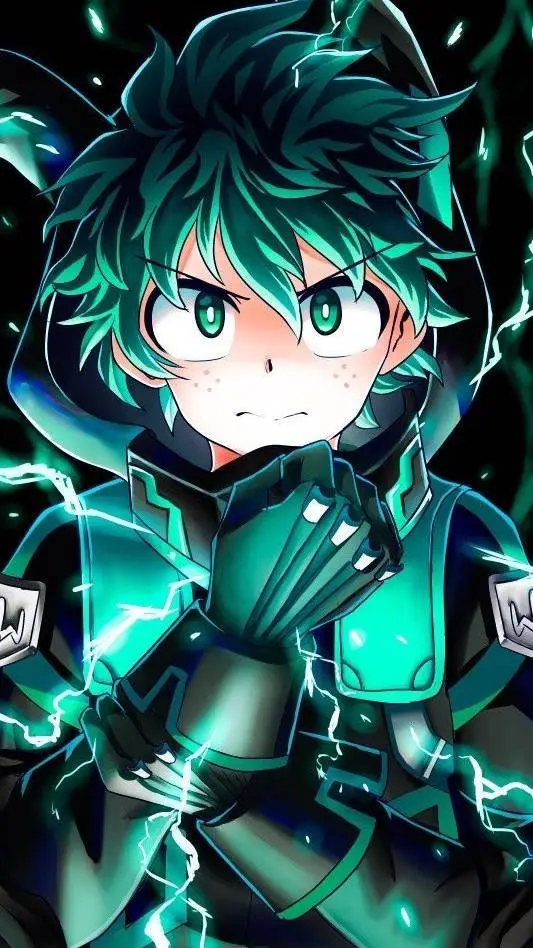 ai character: Deku background