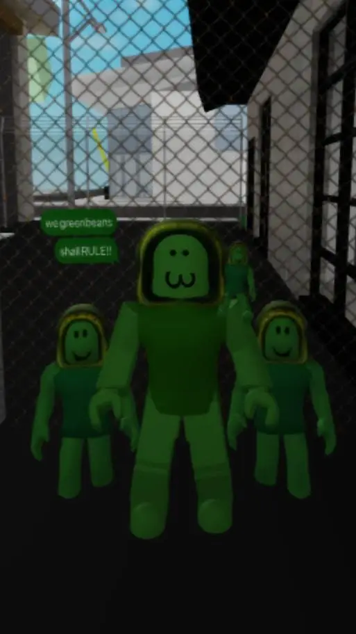 ai character: greenbean leader background