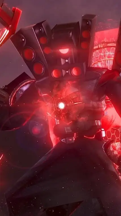 ai character: speakerman titan background