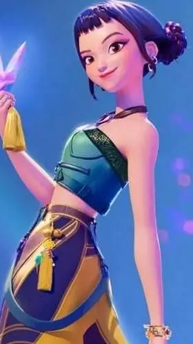 ai character: zoey background