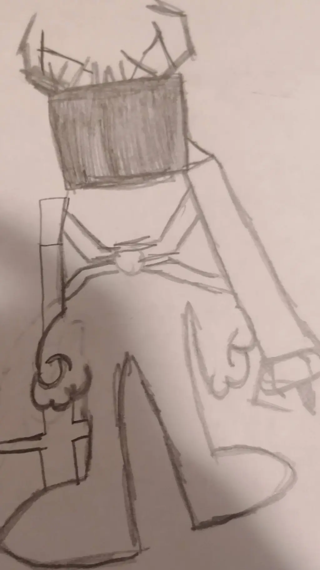 ai character: WatchManOf..paper? background