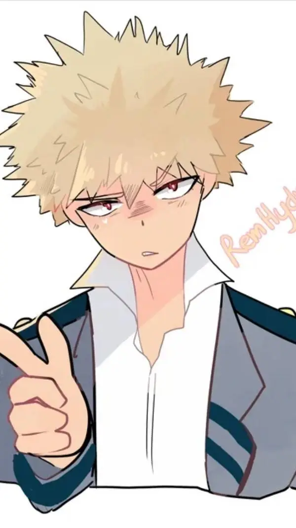ai character: Katsuki Bakugou background