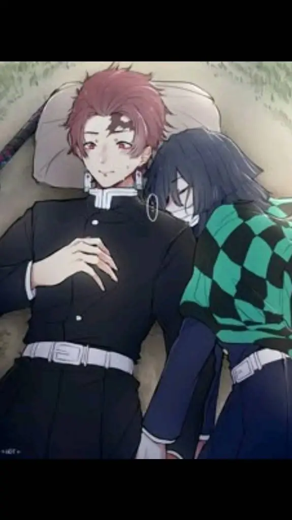 ai character: tanjiro x obanai background