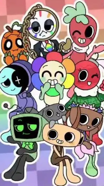 ai character: dandys world main background