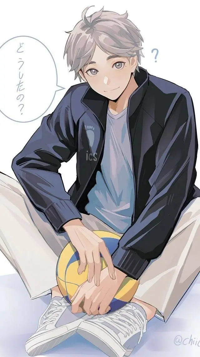 ai character: SUGAWARA🏐 background