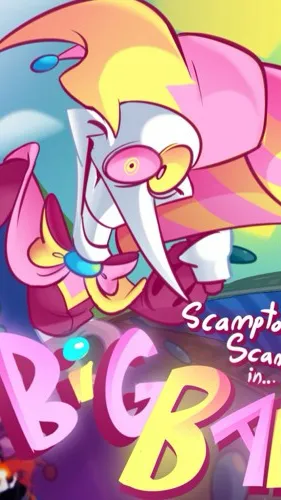 ai character: SCAMPTON THE GREAT background