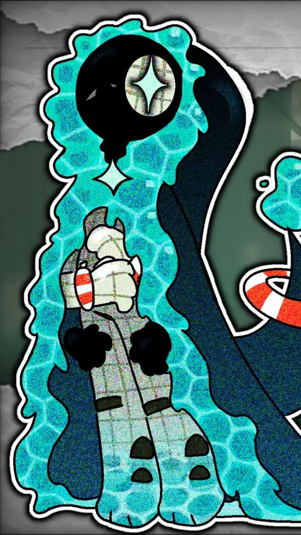 ai character: DROWNED ASTRO background