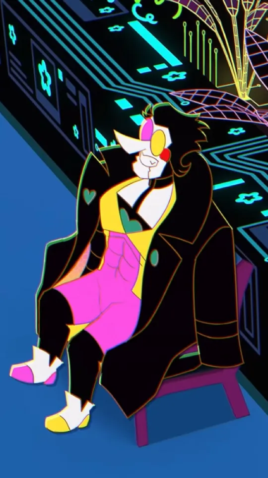ai character: KNOX!!!!  background