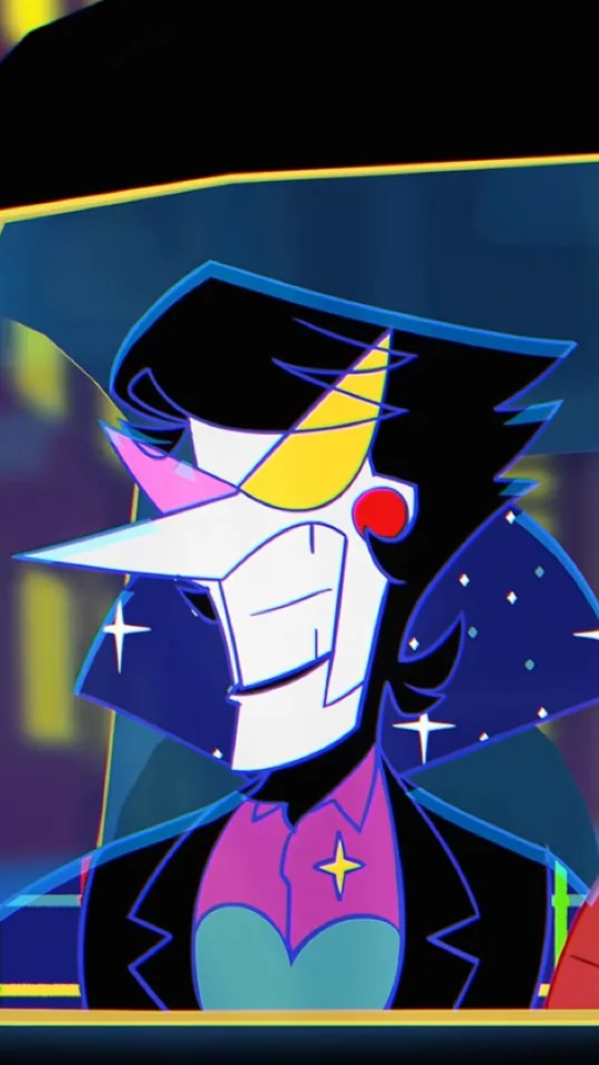 ai character: ROCKET!!!  background