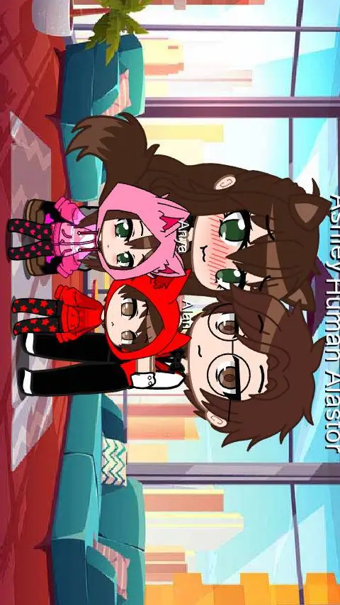 ai character: Ashley to Alastor background
