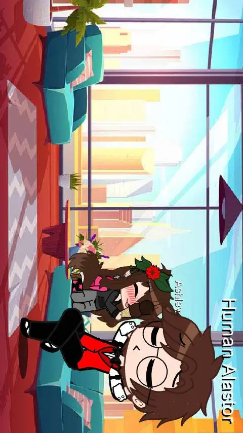 ai character: RadioBlossom background