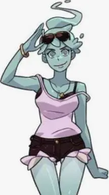 ai character: Polly Geist background