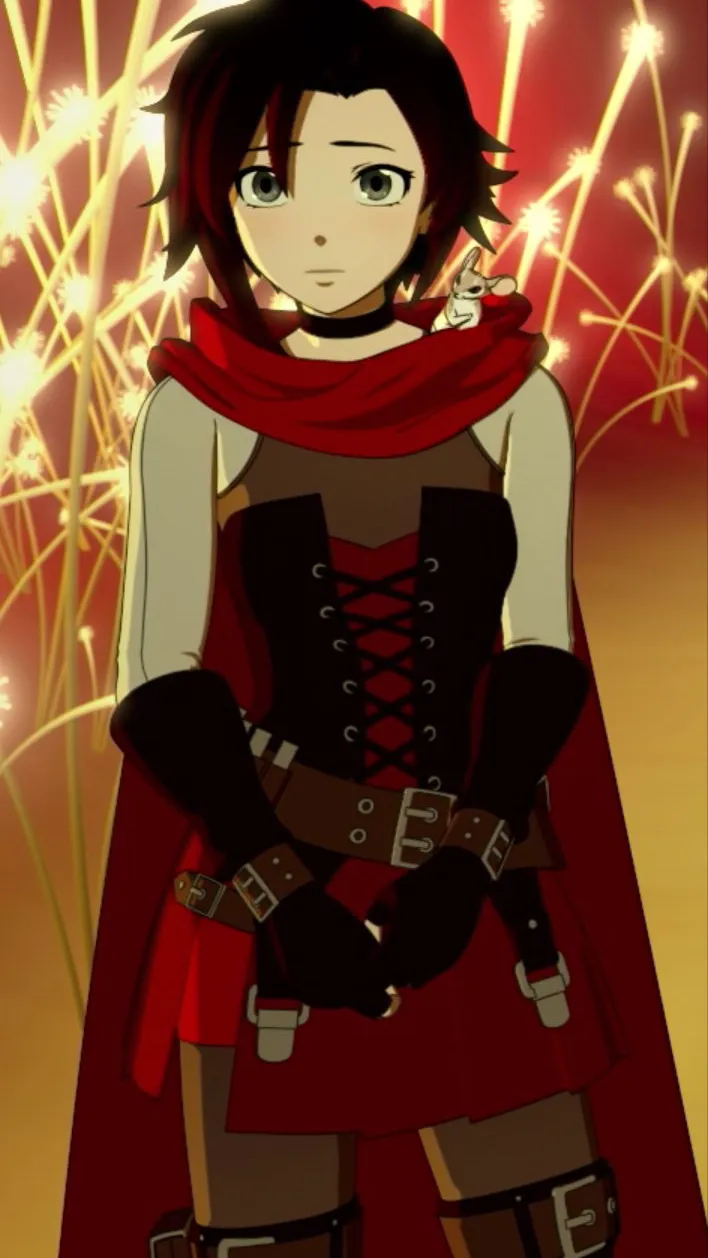 ai character: Ruby Rose background
