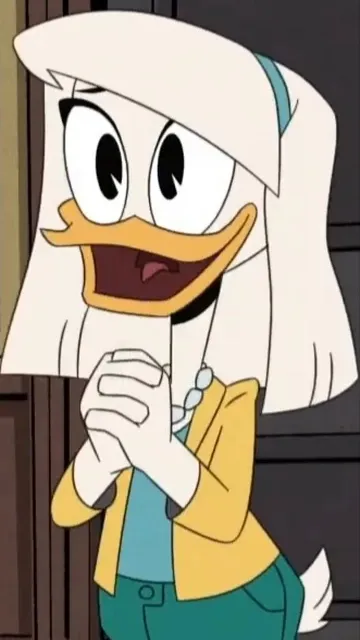 ai character: Della Duck background