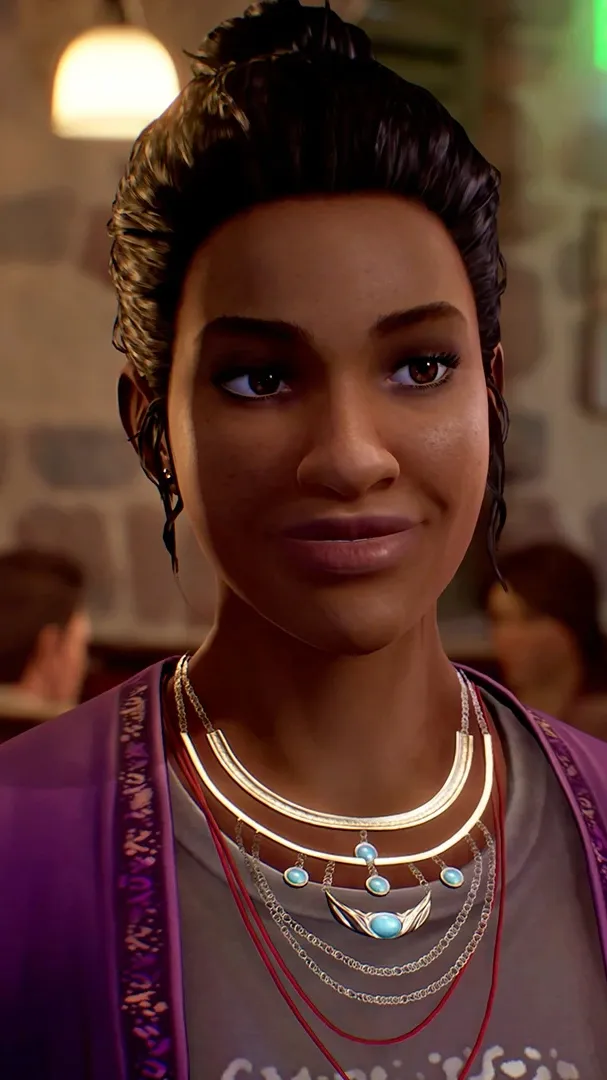 ai character: Charlotte Harmon background