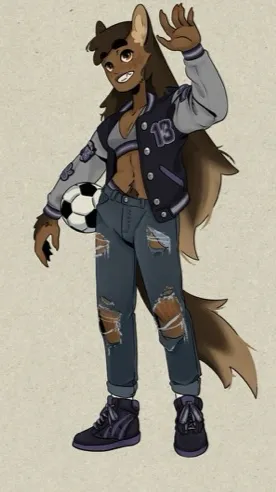 ai character: Jordan ￼ background