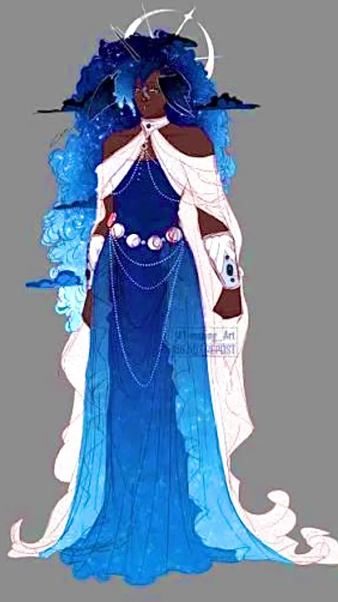 ai character: Princess Luna background