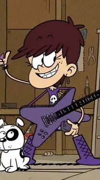 ai character: Luna Loud background