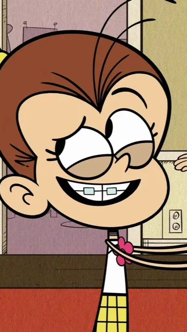 ai character: Luan Loud background
