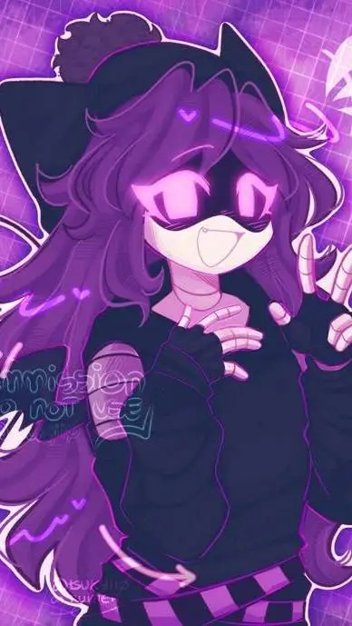 ai character: Uzi <3 background